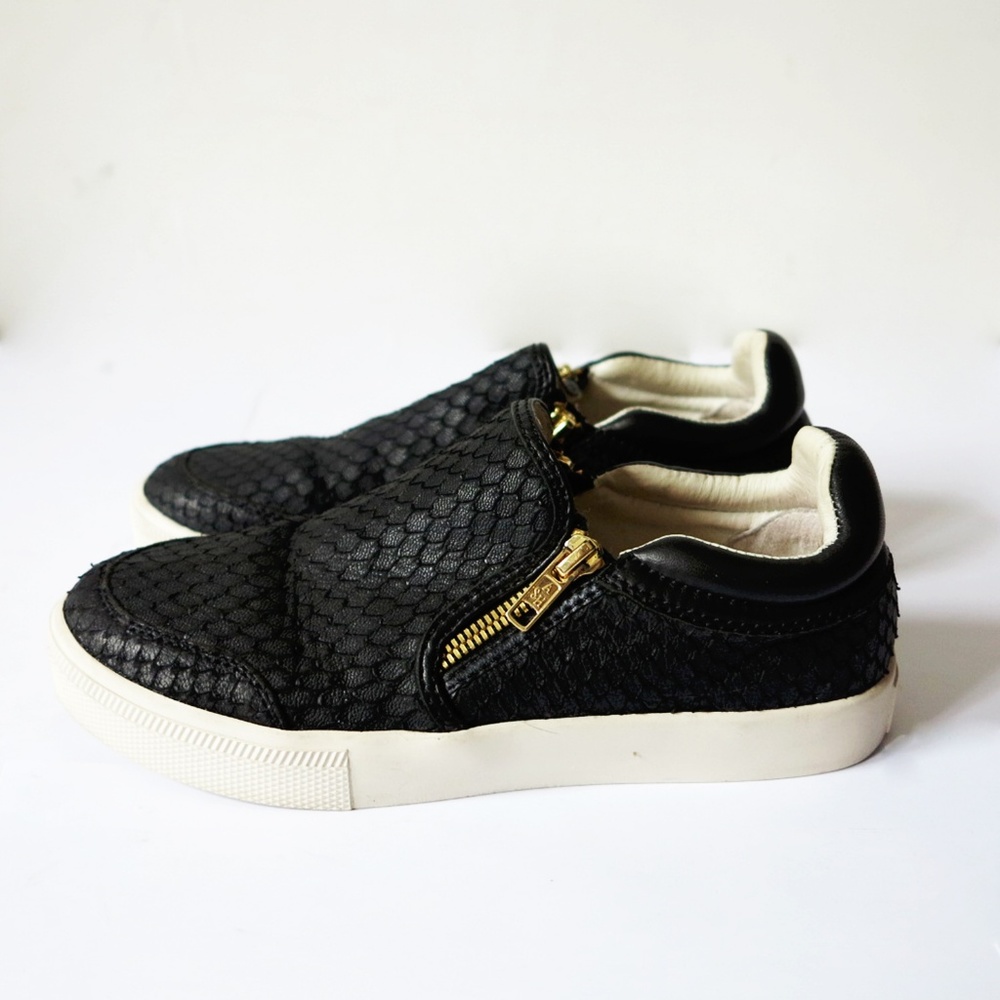 Ash Intense Snake SlipOn Zipper Sneaker Loafer 6.5 - Picture 4 of 8